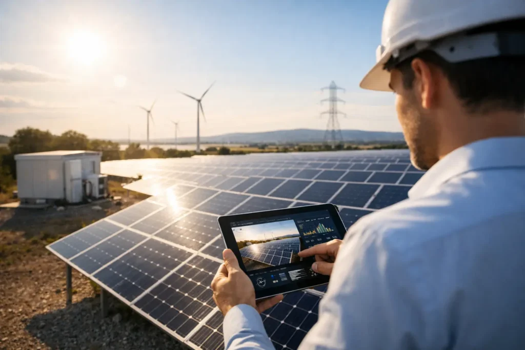 Monitoring proizvodnje solarne elektrane