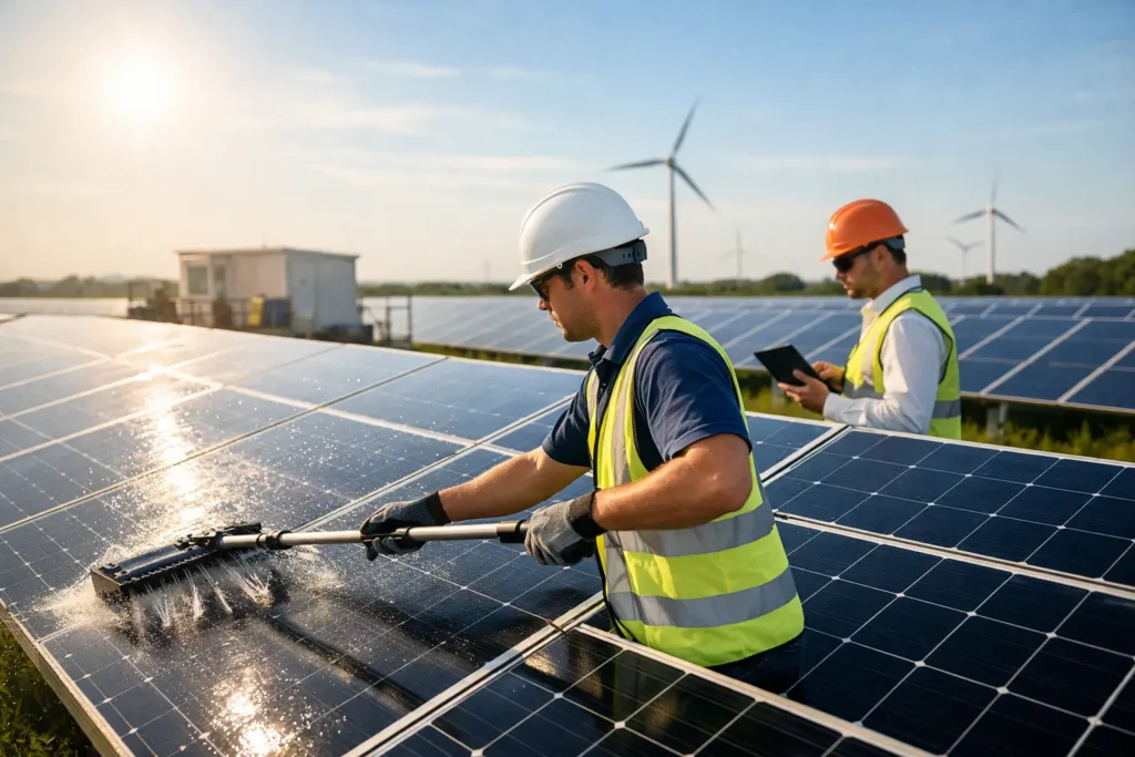 Održavanje solarnih elektrana bez zastoja